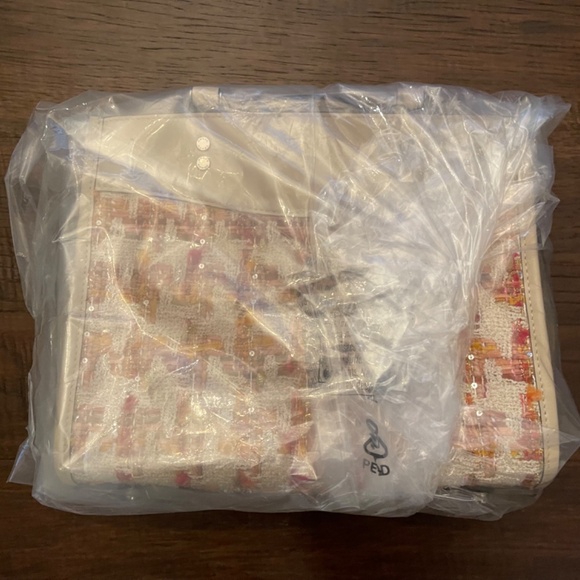 Coach Rogue 25 Tweed Satchel Purse w/ Crossbody & Shoulder Straps: BRAND NEW!!! - Picture 3 of 5